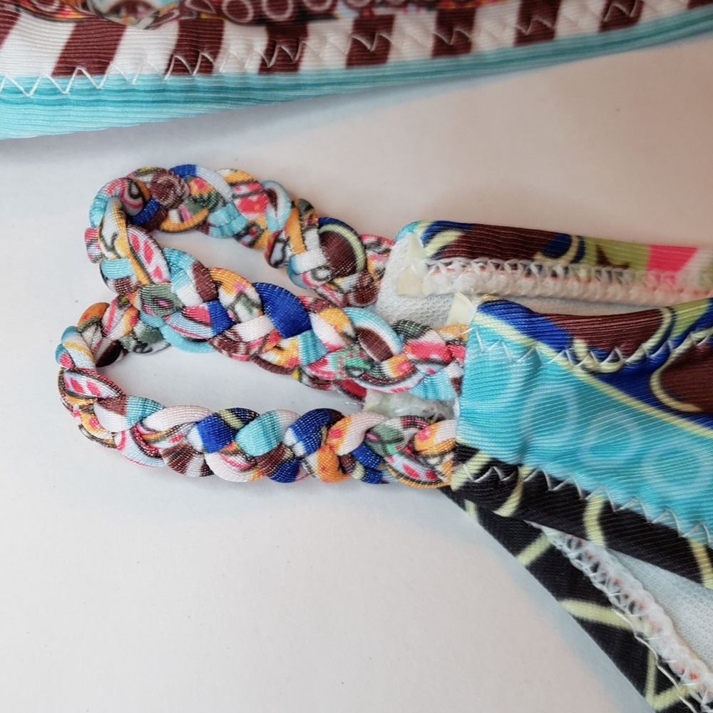 LAST ONE! NWT Tribal Boho Bikini, M - Picture 3 of 7